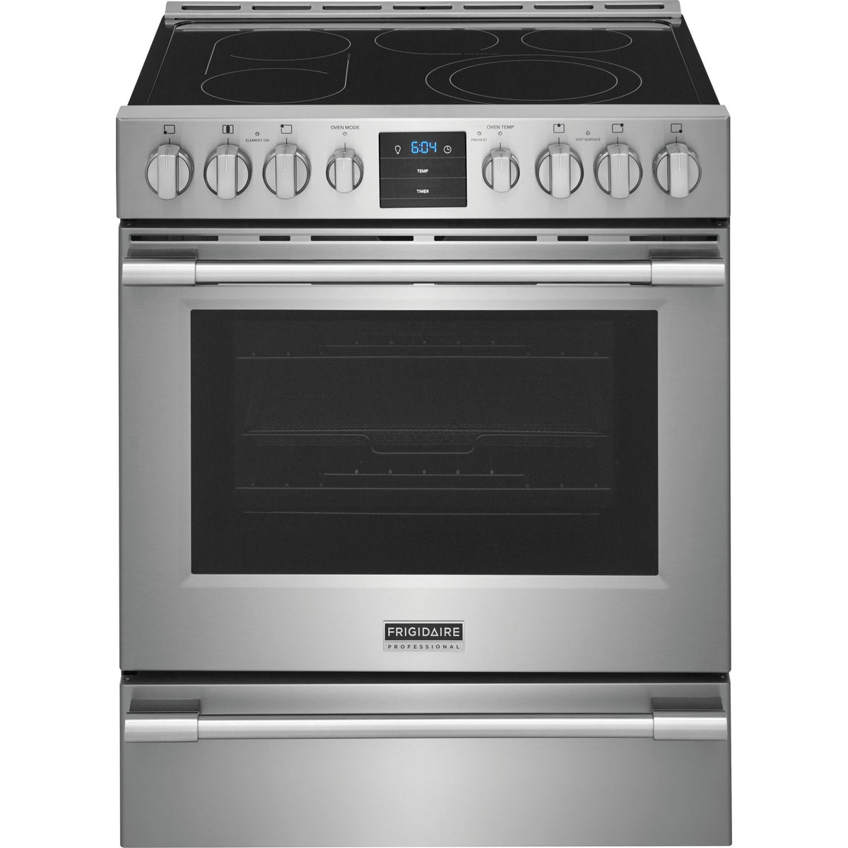 Frigidaire Professional Front Control Range (PCFE308CAF) - SmudgeProof ...